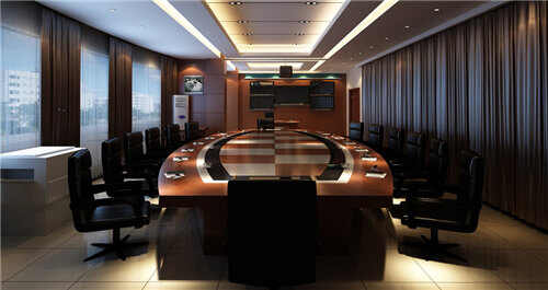 寫字樓會議室裝修效果圖